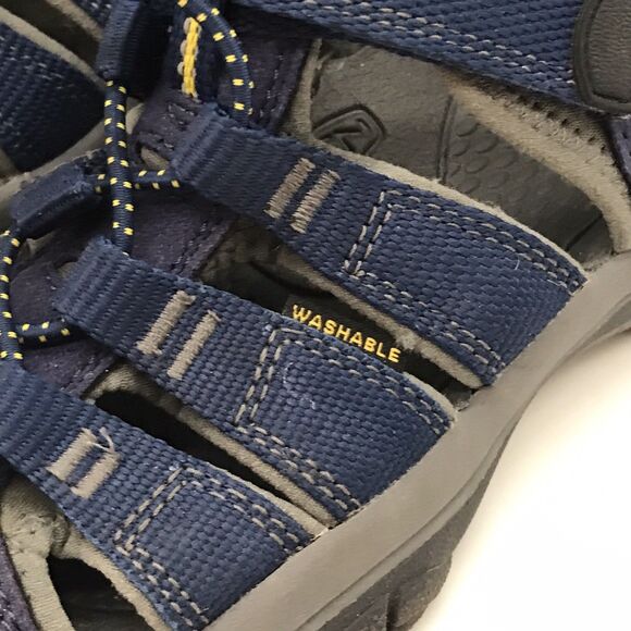 Keen Newport H2 Blue Gray Hiking Shoes Kids 13 Sports Sandals 1009938 Bungee - Picture 11 of 12